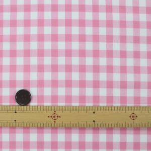 生地 布 大きめのプリントチェック チェック柄...の詳細画像2
