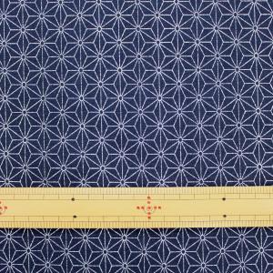 生地 布 金銀麻の葉 ゴールド麻の葉 和柄 綿...の詳細画像1