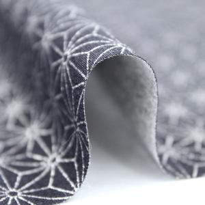 生地 布 金銀麻の葉 ゴールド麻の葉 和柄 綿...の詳細画像3