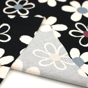 北欧調 花柄 花びら ドット オックス 綿10...の詳細画像3