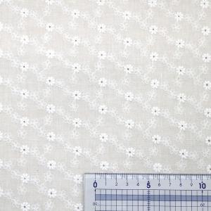 生地 布 綿レース 小花綴り キャンブリック ...の詳細画像1