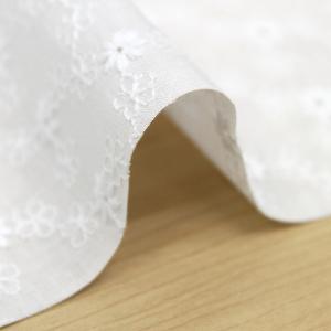 生地 布 綿レース 小花綴り キャンブリック ...の詳細画像2