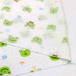 生地 布 かわいいカエル かえる柄 ベビー シ...の詳細画像3
