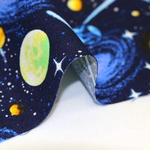 生地 布 リアルな宇宙柄 キラキラスター 星 ...の詳細画像2