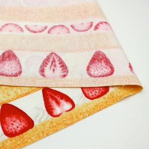 生地 布 美味しそうなケーキ柄 ショートケーキ...の詳細画像3