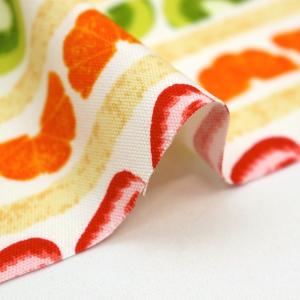 生地 布 美味しそうなフルーツサンド柄 パン ...の詳細画像2