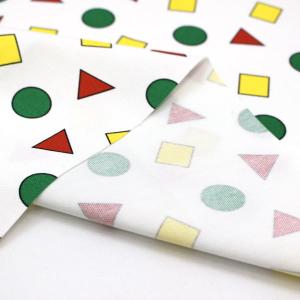 生地 布 パジャマ柄 〇△□ 丸 三角 四角 ...の詳細画像3