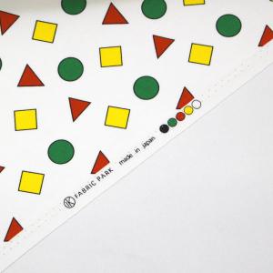 生地 布 パジャマ柄 〇△□ 丸 三角 四角 ...の詳細画像4