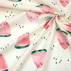 スイカ すいか 果物柄 水彩風 コットンリネン...の詳細画像5