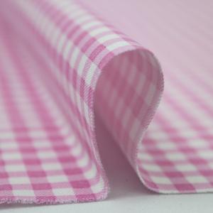 生地 布 プリントチェックオックス 手書き風チ...の詳細画像5