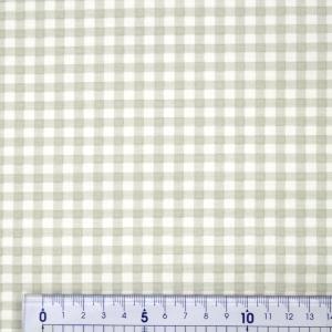 生地 布 くすみカラー チェック 格子 オック...の詳細画像1