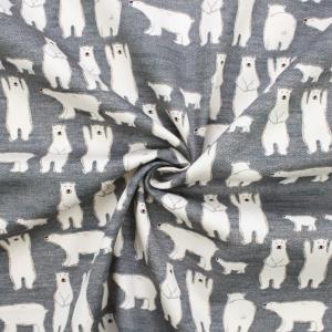 生地 布 しろくま コットンツイルプリント 綿...の詳細画像5