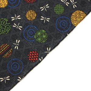 生地 布 丸柄とトンボ 矢絣 唐草 青海波 ほ...の詳細画像4