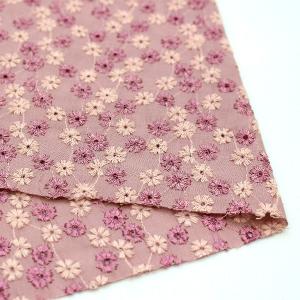 生地 布 綿レース 小花 カラーレース 花柄 ...の詳細画像3