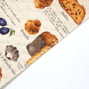 生地 布 キルト 美味しそうなパン柄 ベーカリ...の詳細画像4