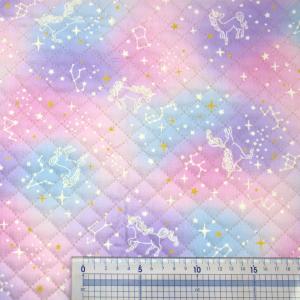 生地 布 キルト ゆめかわ ユニコーンと星座 ...の詳細画像1