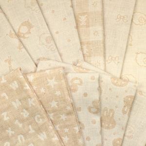 生地 布 オーガニックコットン Wガーゼ ダブ...の詳細画像1