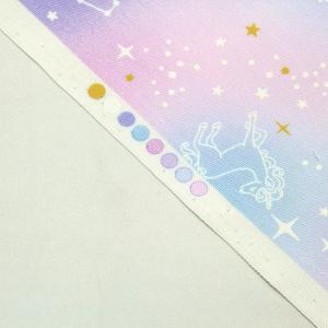 生地 布 ゆめかわ ユニコーンと星座 パステル...の詳細画像4