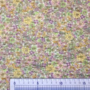 生地 布 小花柄リップル 花柄 パステルカラー...の詳細画像1