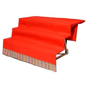 人形の伏見屋 ひな段 雛人形 35号三段赤毛氈付 ひな人形