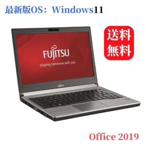 お買い得/中古パソコン/ノートPC/富士通/LIFEBOOK E736/第6世代プロセッサー/Celeron/4GB/HDD320GB/DVD/MS Office2019/無線Wifi/送料無料｜torayama-store