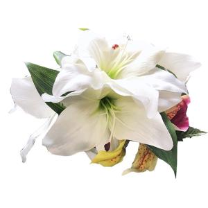 アレンジ ヘアクリップ KC-039 リリーアンドシンビジューム