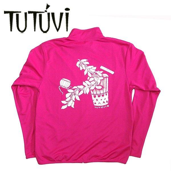 フラダンス　Ｔシャツ　TUTUVI　ドライジッパージャケット 　サウンドアンドヴィジョン 　ホットピ...