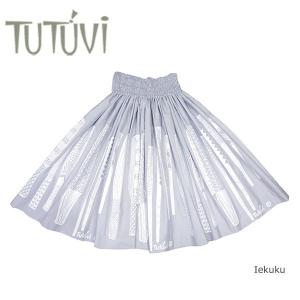 フラダンス パウスカート TUTUVI レフア レッド・イエロー 赤 黄