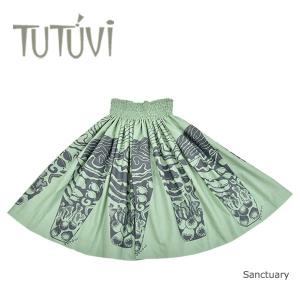 TUTUVI フラダンス パウスカート フラダンス パウスカート TUTUVI レフア レッド・イエロー 赤 黄