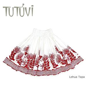 【最終価格】TUTUVI イプ パウスカート フラダンス マウナロア いちごパフェ様】TUTUVI レフアタパ パウスカート フラダンス