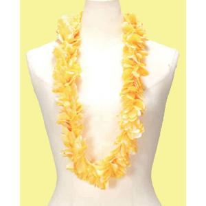 ❤️ スージー❤️黄色スパイダーリリーと木の実レイ☆フラダンス☆タヒチアン フラダンス ハワイアンレイ フラワーレイ スパイダーリリーレイ