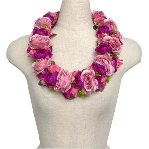 フラダンス ハワイアンレイ レイ フラワーレイ アレンジ レイ KCL-012