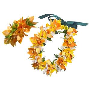 フラダンス ハワイアンレイ レイ フラワーレイ アレンジ レイ