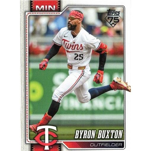 2026 Topps Series 1 Baseball バイロン・バクストン ミネソタ・ツインズ ...
