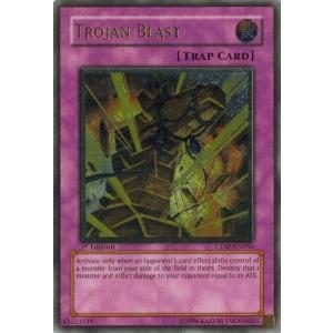 遊戯王 中古ランクB(良い) CDIP-EN056 トロイボム/Trojan Blast (アルティメットレア） 英語1st｜torekado0822