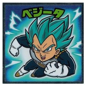 ビックリマンチョコ ドラゴンボールマン 超 No 04 ベジータ Ssgss青髪 Dbms 04 トレカ道 通販 Yahoo ショッピング