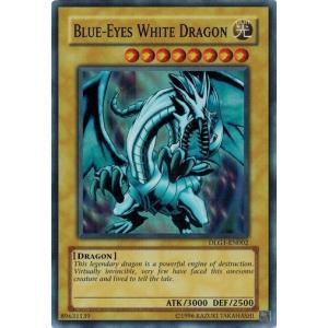 遊戯王 英語版 DLG1-EN002 青眼の白龍/Blue-Eyes White Dragon (スーパーレア） ランクB｜torekado0822