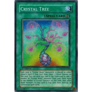 遊戯王 中古ランクA(非常に良い) DP07-EN020 宝玉の樹/Crystal Tree (スーパーレア) 英語 1st｜torekado0822