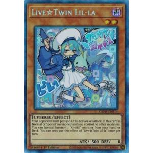 遊戯王 英語(北米版) GEIM-EN014 Ｌｉｖｅ☆Ｔｗｉｎ リィラ/Live☆Twin Lil-la (コレクターズレア） 1st ランクA｜torekado0822