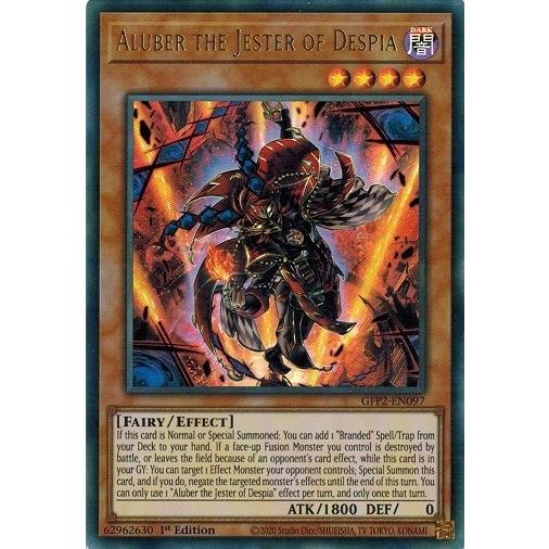 遊戯王 英語(EU版) GFP2-EN097 デスピアの導化アルベル/Aluber the Jest...