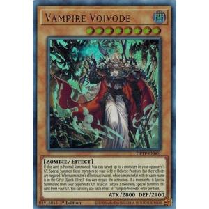 遊戯王 GFTP-EN001 竜血公ヴァンパイア/Vampire Voivode (ウルトラレア） 英語 1st｜torekado0822