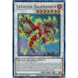 遊戯王 GFTP-EN003 ラヴァルバル・サラマンダー/Lavalval Salamander (ウルトラレア） 英語 1st｜torekado0822