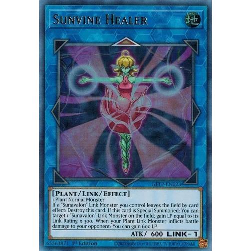 遊戯王 GFTP-EN023 聖蔓の癒し手/Sunvine Healer (ウルトラレア） 英語 1...