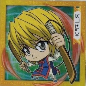 HUNTER×HUNTER HH1-03 クラピカ にふぉるめーしょん シール×ウエハースvol.1｜トレカ道