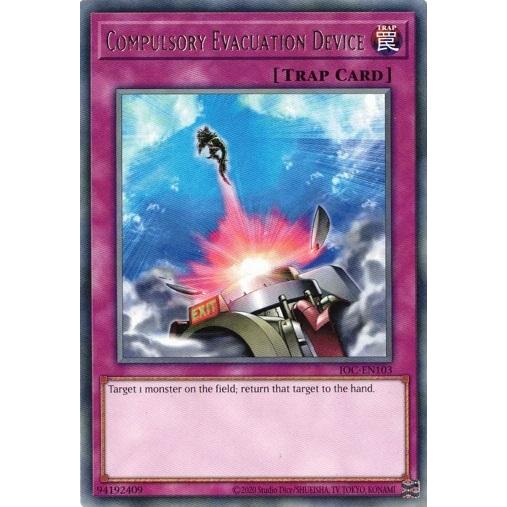 遊戯王 英語(EU版) IOC-EN103 強制脱出装置/Compulsory Evacuation...