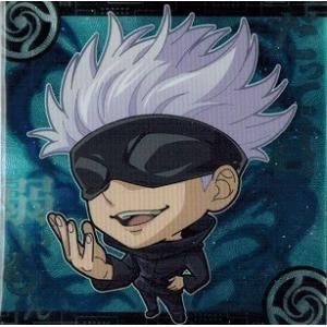 呪術廻戦 呪術3-16 五条悟 (レア) ディフォルメシールウエハース Vol.3