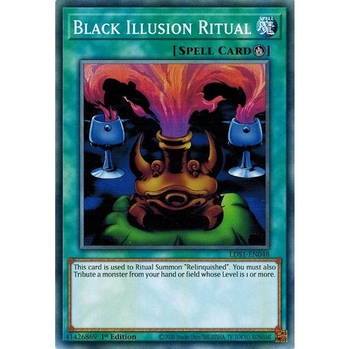 遊戯王 LDS1-EN048 イリュージョンの儀式/Black Illusion Ritual EU...