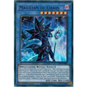 遊戯王　マジシャンオブブラックカオスMAX 20th PSA10 状態難/PSA10鑑定済〕マジシャンオブブラックカオスMAX【20th