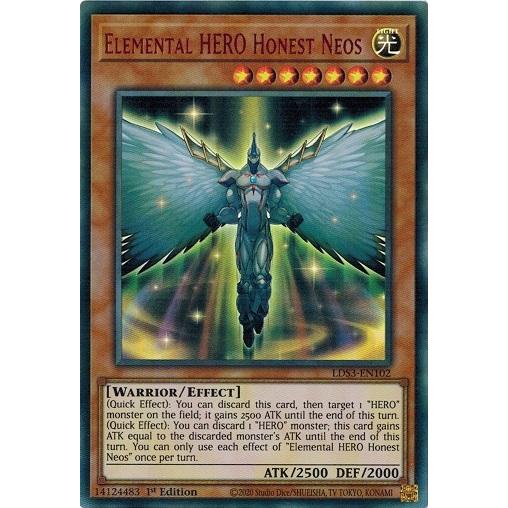 遊戯王 英語(EU版) LDS3-EN102 Ｅ・ＨＥＲＯ オネスティ・ネオス/Elemental ...