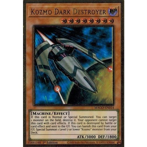 遊戯王 MAGO-EN014 Ｋｏｚｍｏ−ダークシミター/Kozmo Dark Destroyer ...